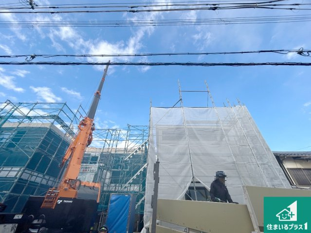神戸市垂水区星陵台　第1期　新築一戸建ての外観|周辺は落ち着いた街並みの住宅地！子育てがしやすい住環境です！まだ未完成ですが、現地でしかわからない事もございます。是非一度ご覧ください。