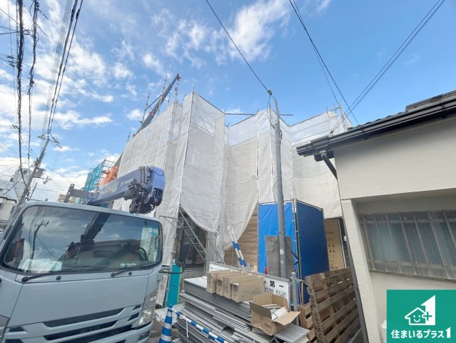 神戸市垂水区星陵台　第1期　新築一戸建ての前面道路含む現地写真|周辺は落ち着いた街並みの住宅地！子育てがしやすい住環境です！まだ未完成ですが、現地でしかわからない事もございます。是非一度ご覧ください。