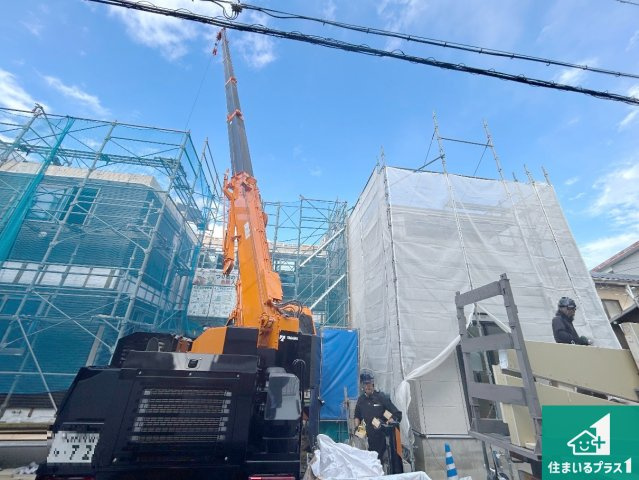 神戸市垂水区星陵台　第1期　新築一戸建ての外観|周辺は落ち着いた街並みの住宅地！子育てがしやすい住環境です！まだ未完成ですが、現地でしかわからない事もございます。是非一度ご覧ください。