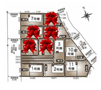 【Cradle garden】宇都宮市川田町 第6のその他|〇全11邸〇
