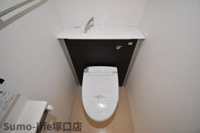 トレスオハス稲葉荘のトイレ