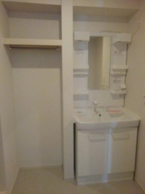 【洗面所】 | メリー　エスペランデ | コンパクトで使いやすい洗面所