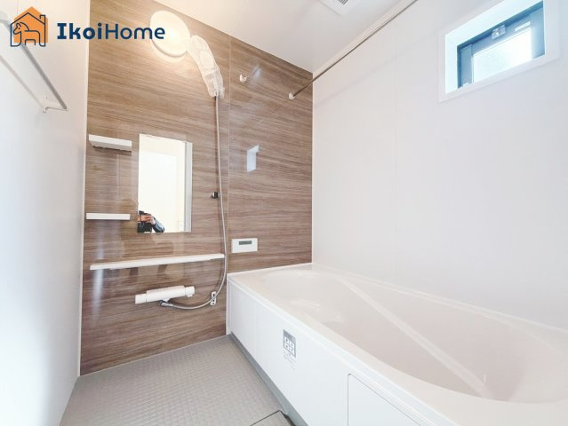 神戸市西区竹の台５丁目１期　2号棟の浴室|【ホームページに現地動画掲載中】●年中無休：当日予約可●1坪タイプの浴室です。浴室暖房乾燥機完備。