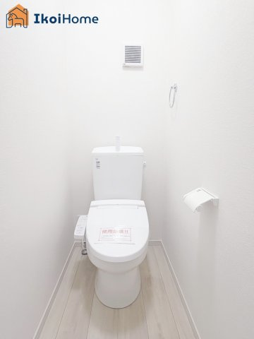 神戸市西区竹の台５丁目１期　2号棟のトイレ|【ホームページに現地動画掲載中】●年中無休：当日予約可●各階は節水タイプのウォッシュレット付お手洗い