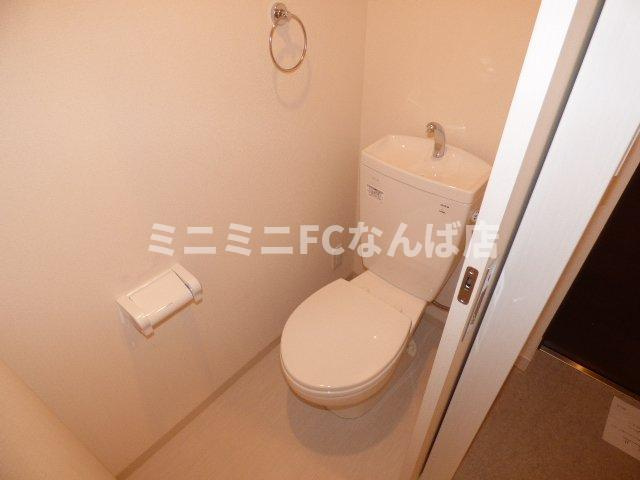 プレサンス谷町アルファのトイレ