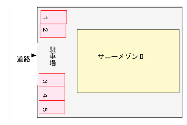 サニーメゾンⅡの駐車場|駐車場