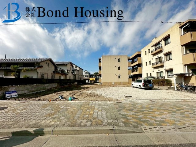 耐震等級3取得　西新町1丁目　新築4区画　4号棟の外観
