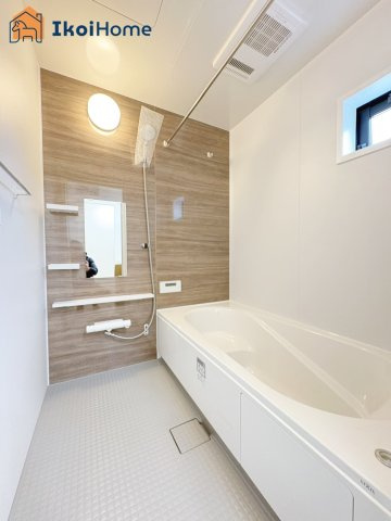 神戸市西区竹の台５丁目１期　3号棟の浴室|【ホームページに現地動画掲載中】●年中無休：当日予約可●1坪タイプの浴室です。浴室暖房乾燥機完備。