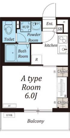 リブリ・カーサ本町西の間取り