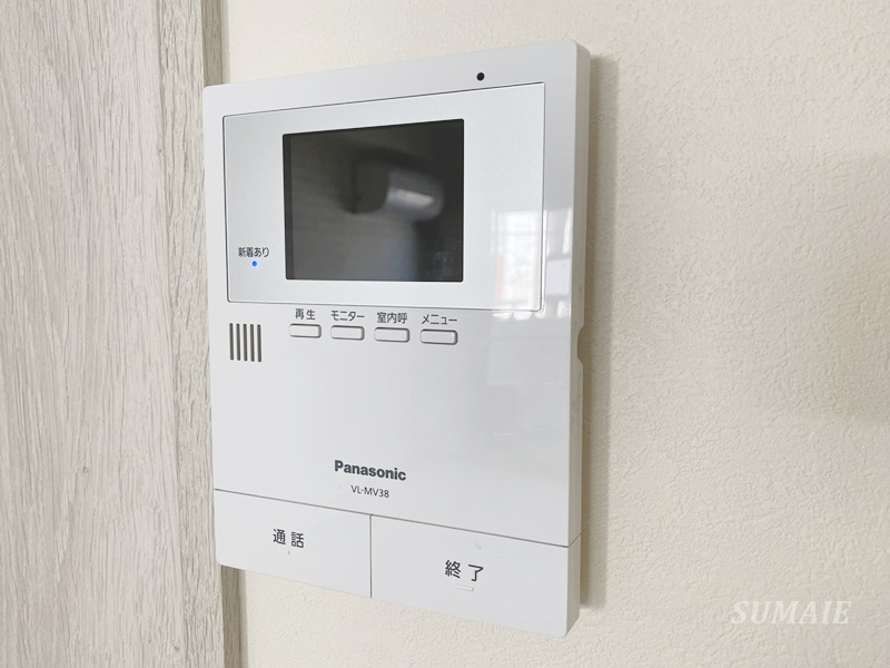 モンホワイエⅠのセキュリティ|モニター付きインターホン☆