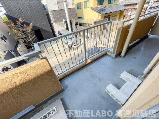 メゾンムーランのバルコニー