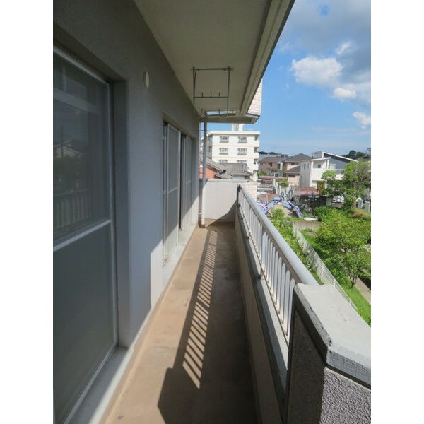 ヴィラ８８のバルコニー