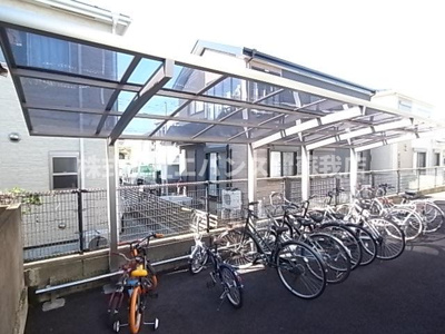 【その他共用部分】 | ミリアビタ大森台 | 屋根付きの駐輪場完備です