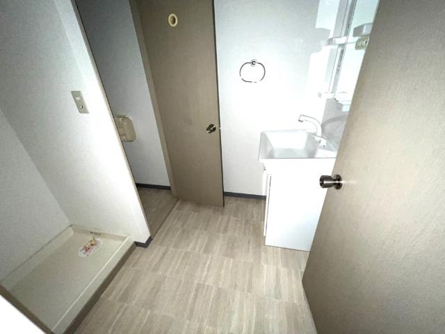 サンガーデンセレスの洗面所|洗髪洗面化粧台