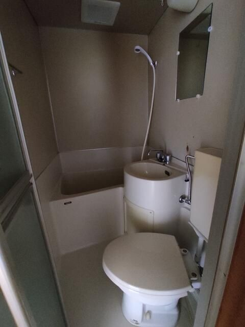 もんコーポの浴室