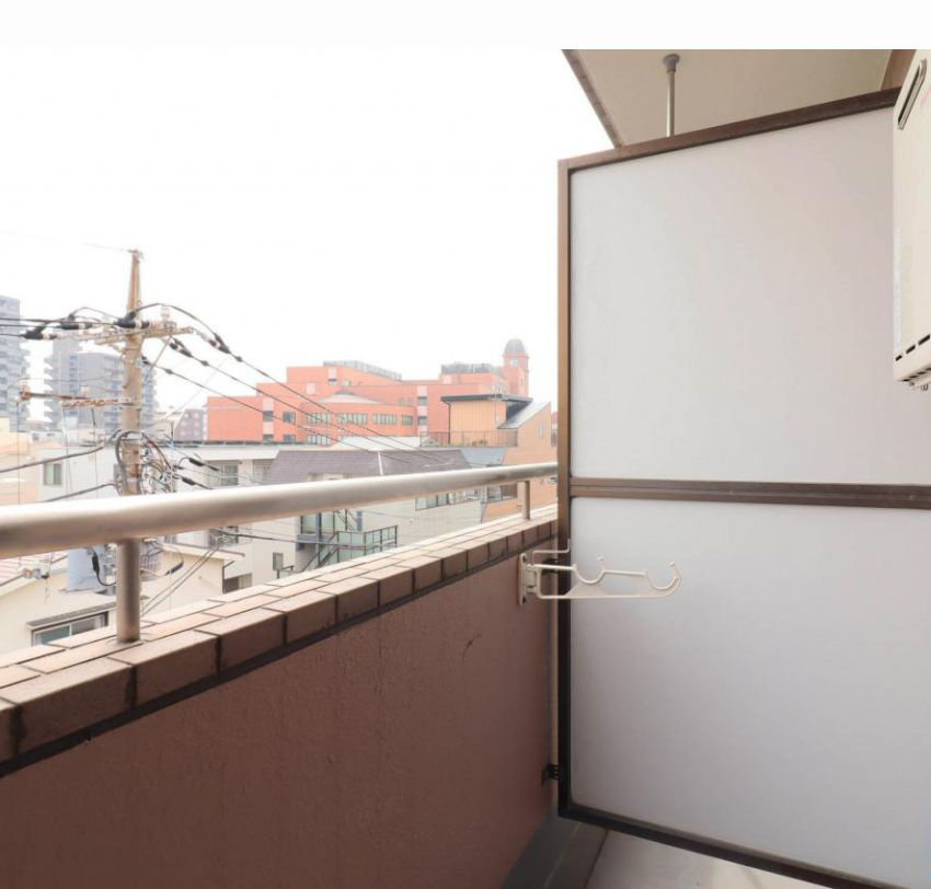 シークエンスヒルズのバルコニー