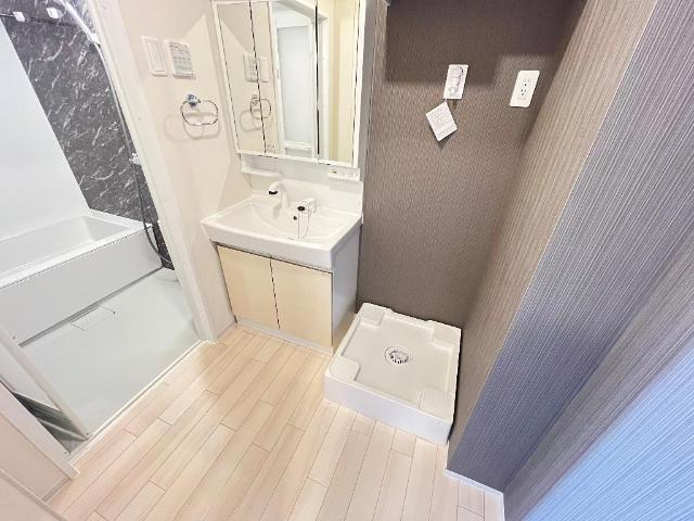 コンフォートハウス　ポニーの洗面所|洗髪洗面化粧台