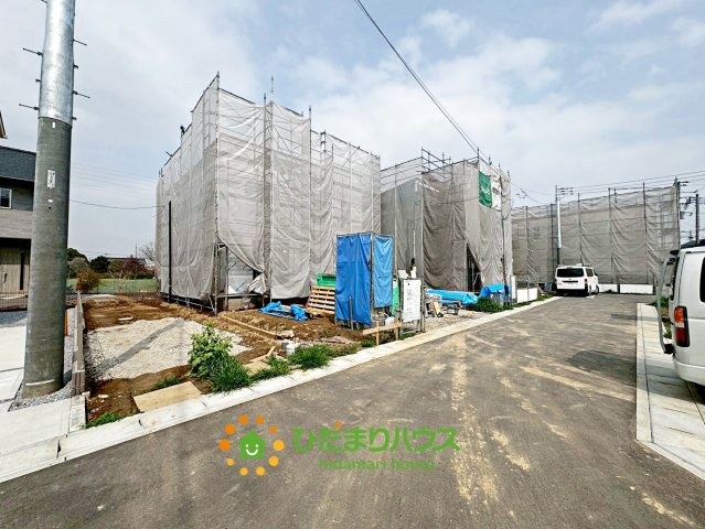 ワイウッドコート加須市久下第7期　新築一戸建て　03の前面道路含む現地写真|2026/3/30　撮影