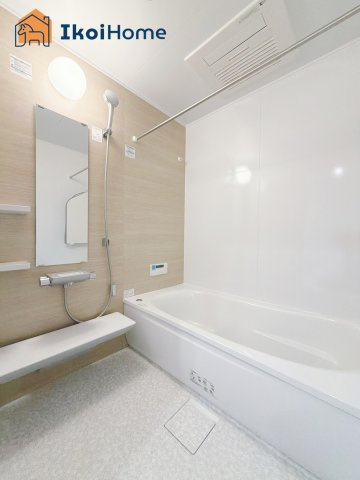 神戸市西区福吉台２丁目　１号棟　新築戸建の浴室|【ホームページに現地動画掲載中】●年中無休：当日予約可●自動湯沸し・追炊きなどがついたオートバス