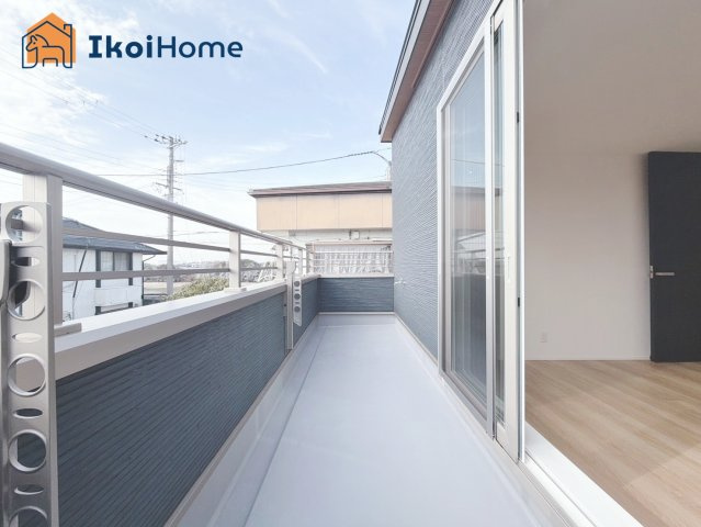 神戸市西区福吉台２丁目　１号棟　新築戸建のバルコニー|【ホームページに現地動画掲載中】●年中無休：当日予約可●バルコニーには屋根はございません！