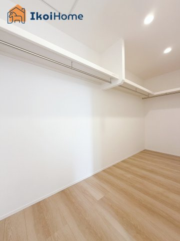 神戸市西区福吉台２丁目　１号棟　新築戸建の収納|【ホームページに現地動画掲載中】●年中無休：当日予約可●2階洋室7帖になります。WIC付き