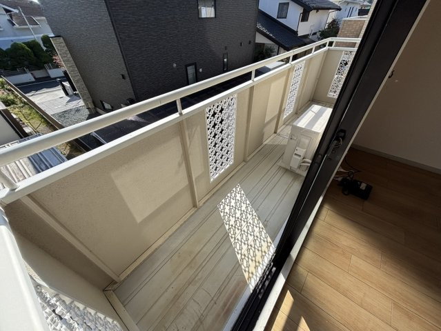 レインボーホームのバルコニー