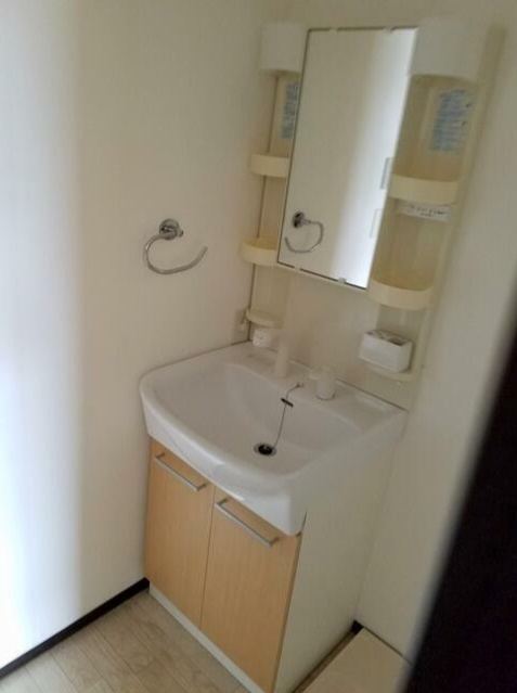 グレイスフルコートの独立洗面台