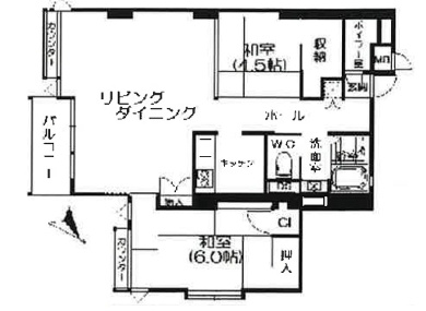 プレジデント熱海の間取り
