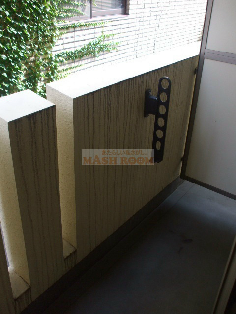 ドリームメゾンのバルコニー