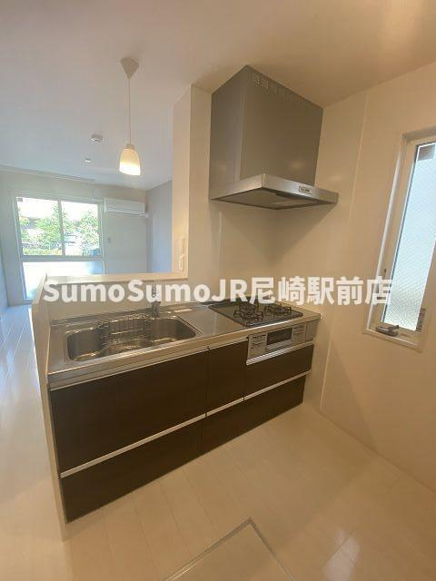 セジュール塚口町Ⅳのキッチン|きれいなキッチンです