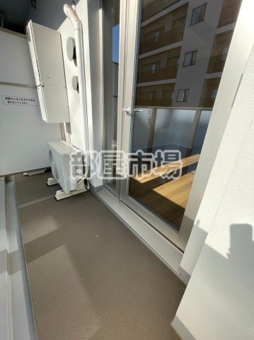 ホウエイコート秋葉原のバルコニー