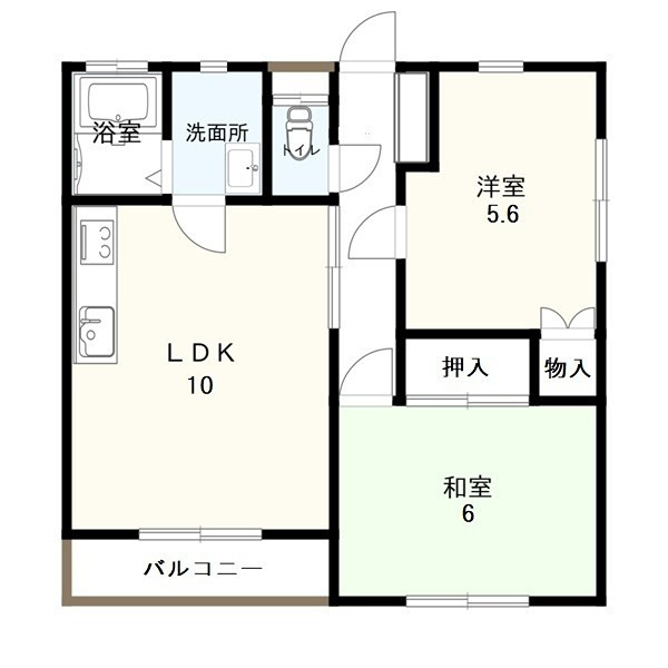 グリムハイツ　Ａの間取り