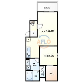 【間取り】 | (事務所)オガールコートナカモズ | オガールコートナカモズ　間取り