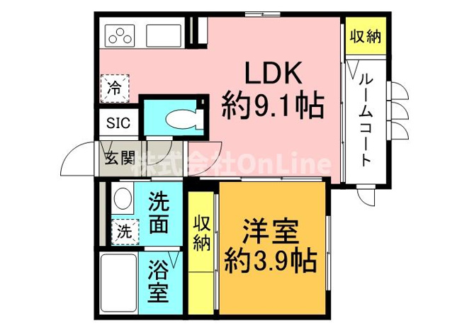 【間取り】 | 珊瑚