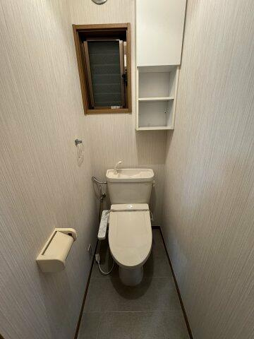 川崎市多摩区中野島３丁目のアパートのトイレ