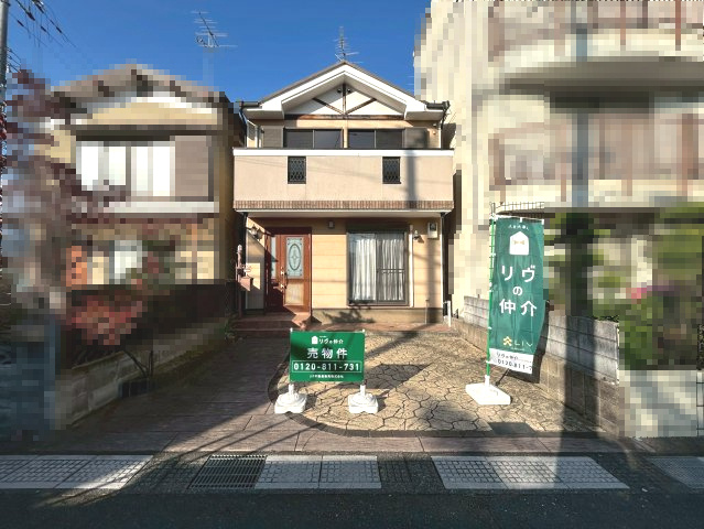【成約済】長岡京市長岡3丁目　の外観|木造2階建ての中古戸建
令和7年12月 リフォーム完成予定です！