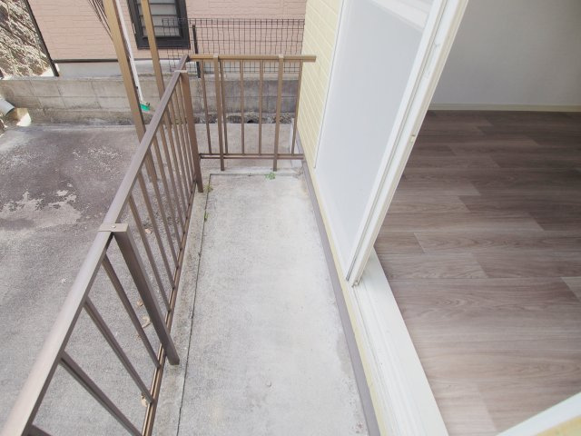 マリンハイツ畠山のバルコニー