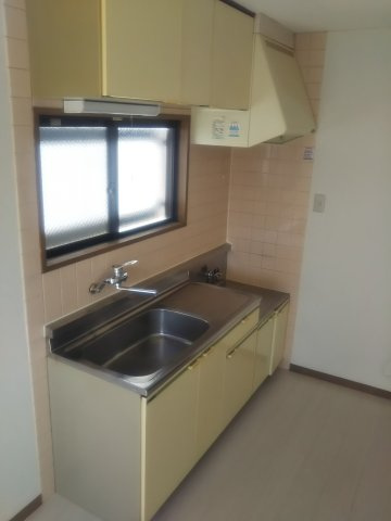 足立区保木間４丁目の賃貸マンションのキッチン