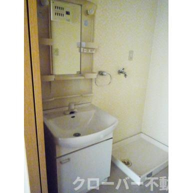 ハートマンションの洗面所