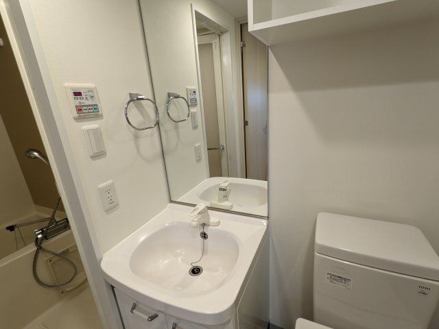 プレミアムキューブ大岡山の独立洗面台