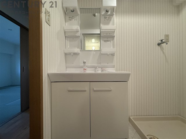 独リブ洗面化粧台付き☆