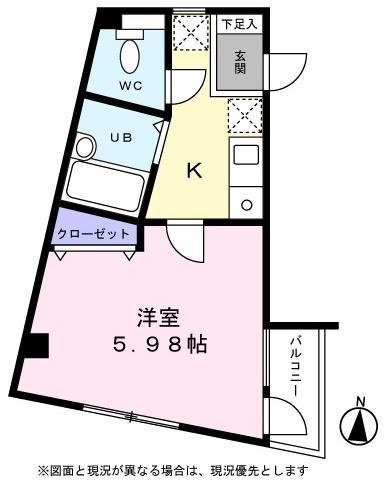サンイング鎌倉の間取り|間取り図