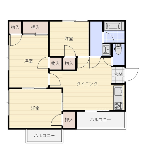 【間取り】