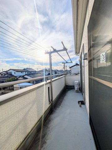 羽生市東6丁目　築浅中古戸建のバルコニー
