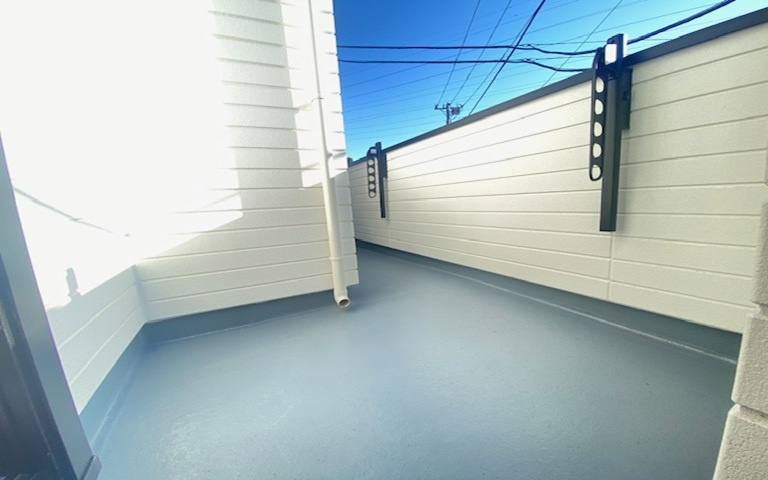 栗木3丁目新築戸建てのバルコニー