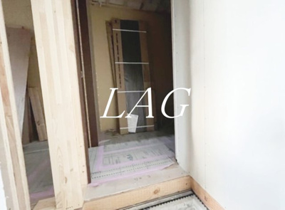 【玄関】 | メゾン・ドゥ・アッシュ松戸 | 玄関です。（建築中です。）