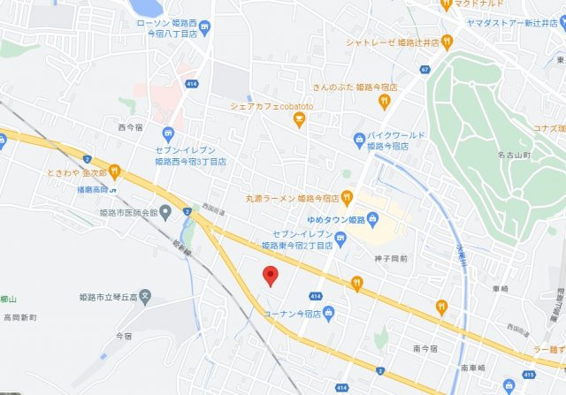 【地図】 | ライオンズマンション姫路東今宿　14階