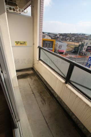 スクエア・Tのバルコニー