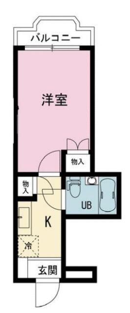 パレス富岡の間取り