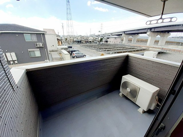 サウス・フェリスのバルコニー